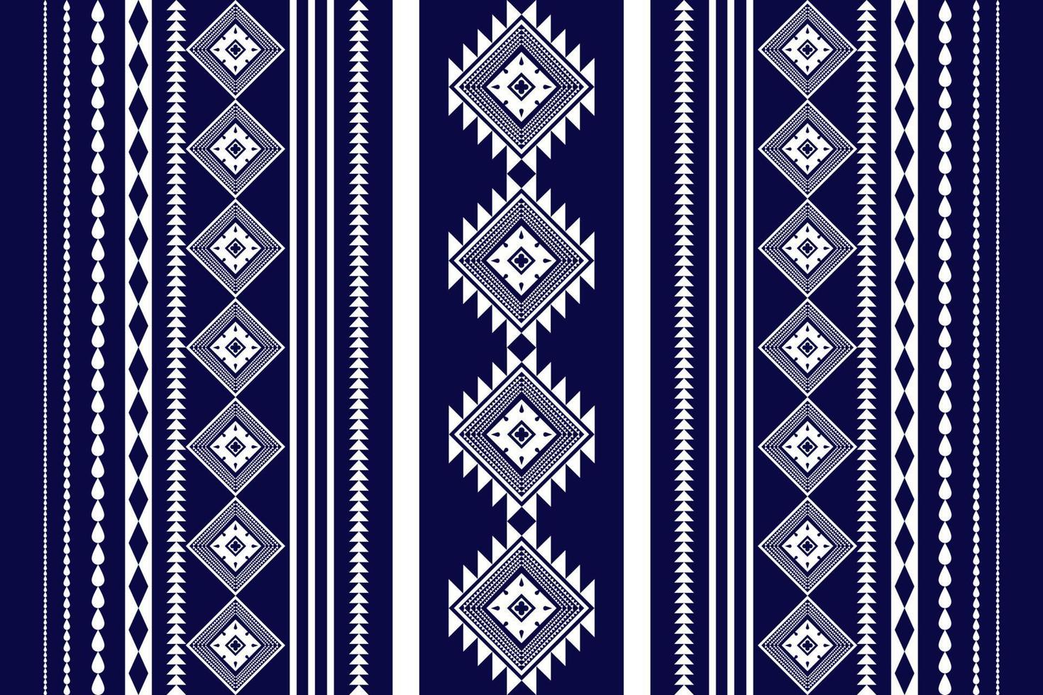 diseño tradicional de patrones sin fisuras orientales étnicos geométricos para fondo, alfombra, papel pintado.ropa,envoltura,tela batik,ilustración vectorial.estilo bordado vector