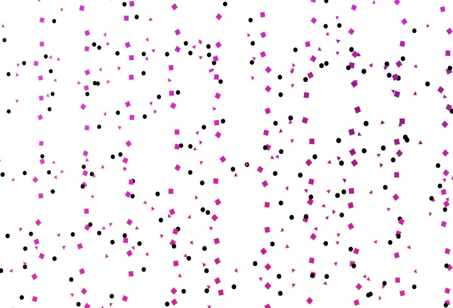 Light Pink vector backdrop with lines, circles, rhombus.