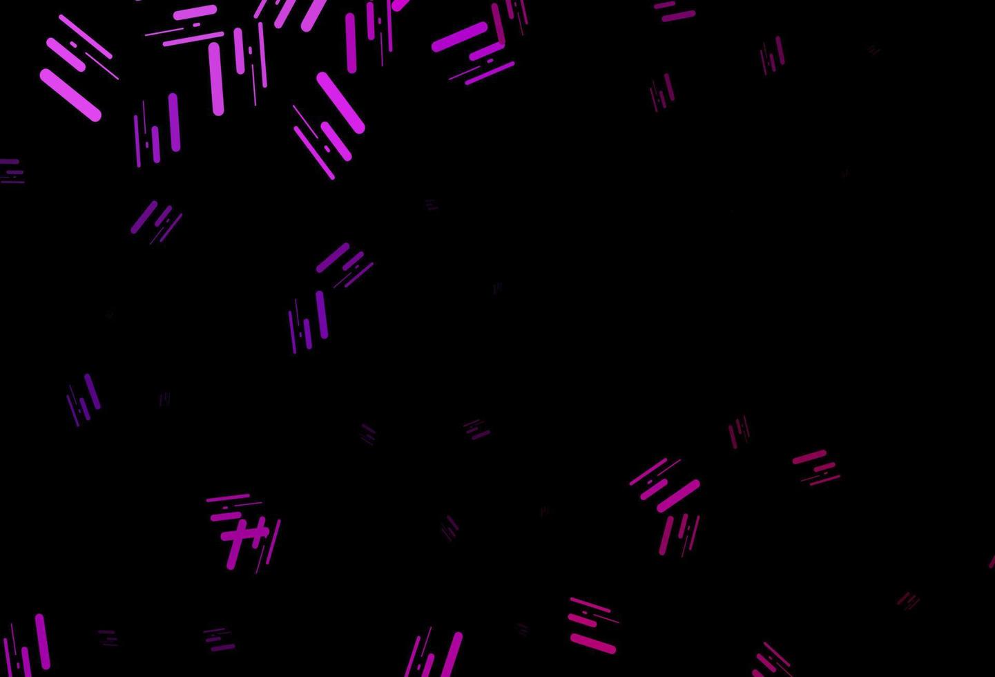 Dark purple vector background with straight lines.
