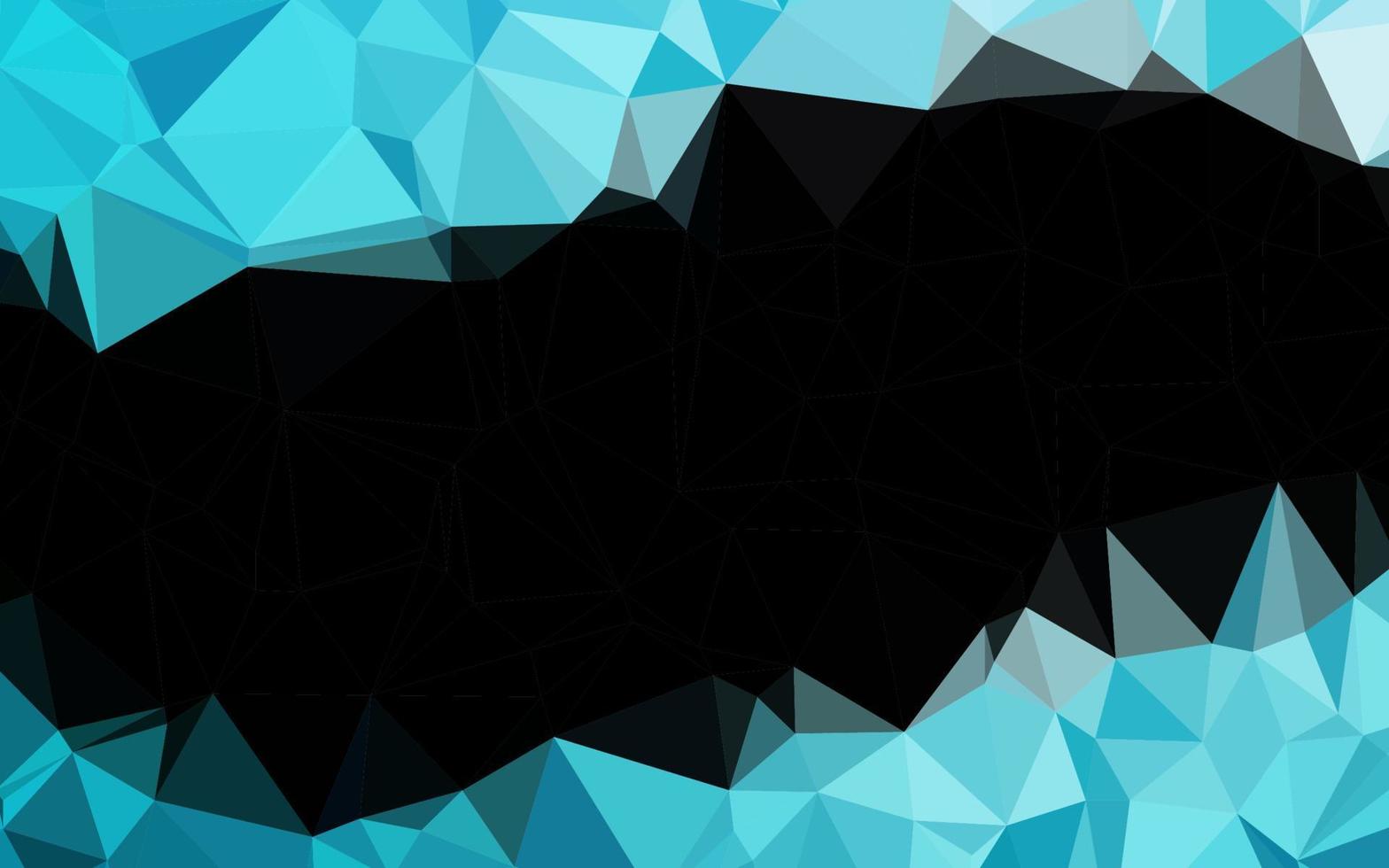 Light BLUE vector polygon abstract backdrop.