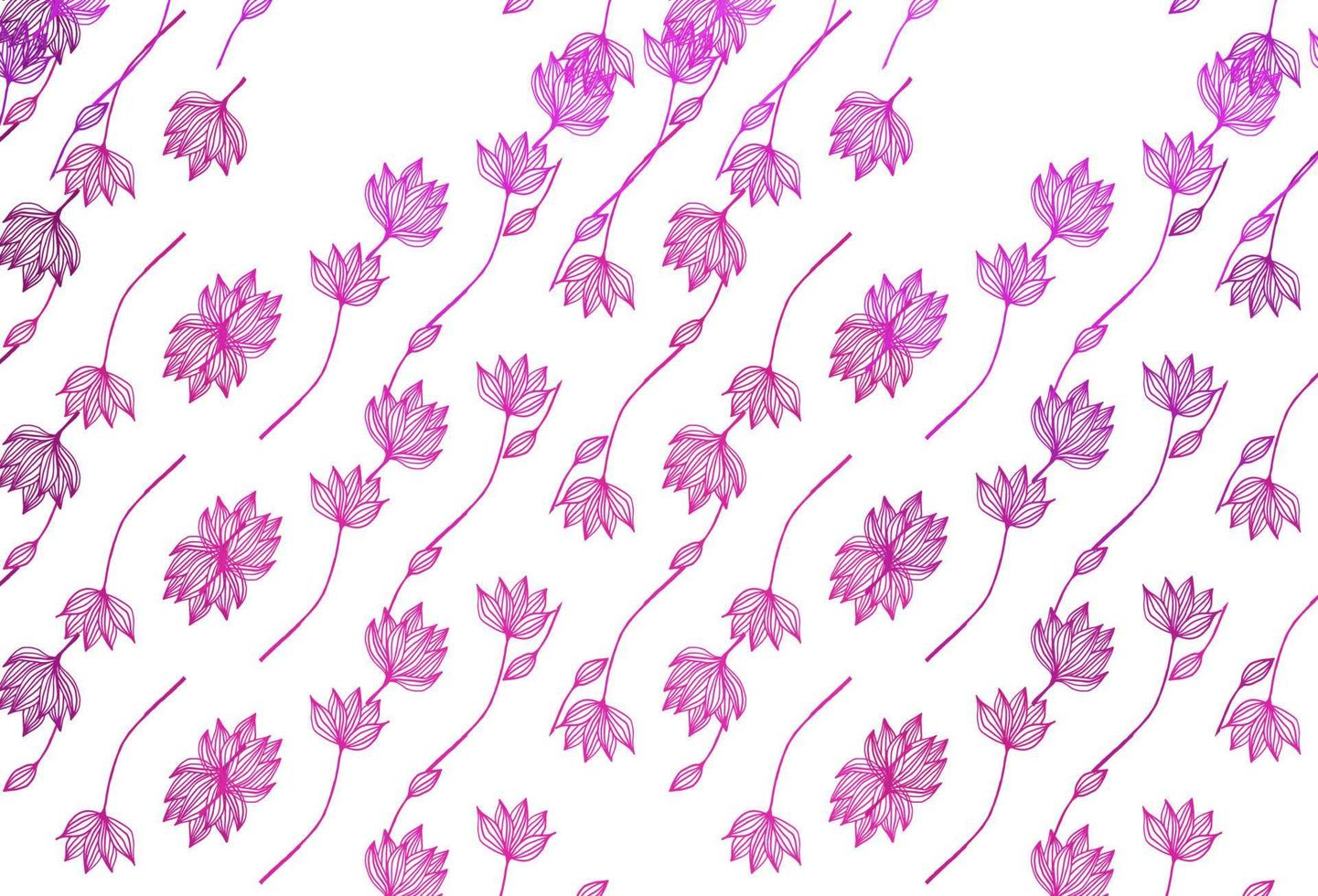 Light Purple vector doodle cover.