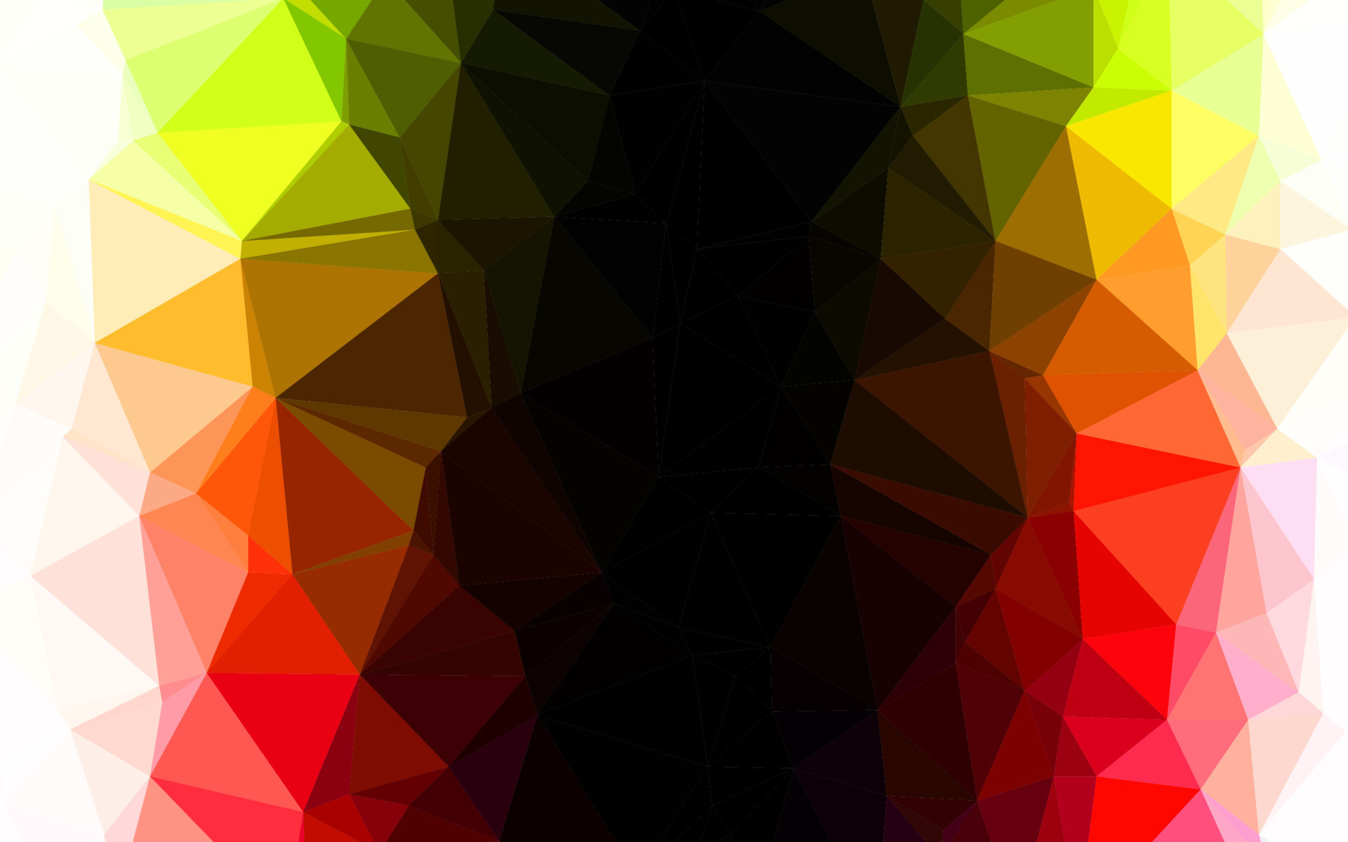 Light Green, Red vector abstract polygonal layout. 12346332 Vector Art