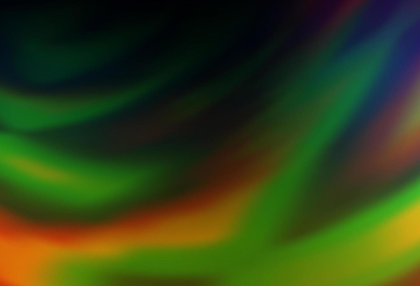 Dark Multicolor, Rainbow vector blurred template.