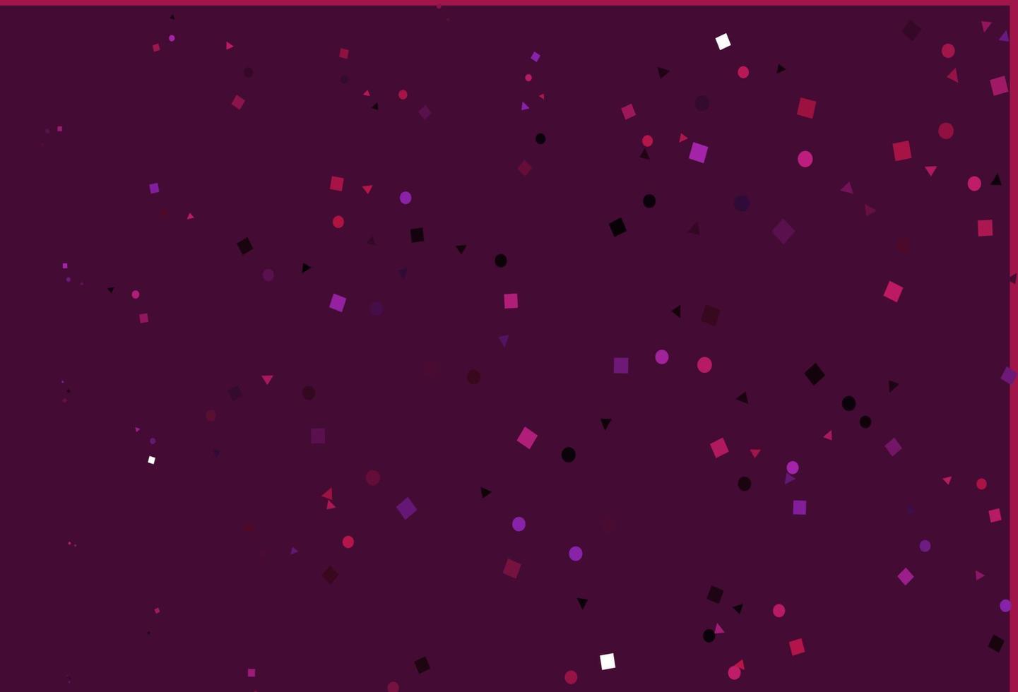 Light Pink vector backdrop with lines, circles, rhombus.