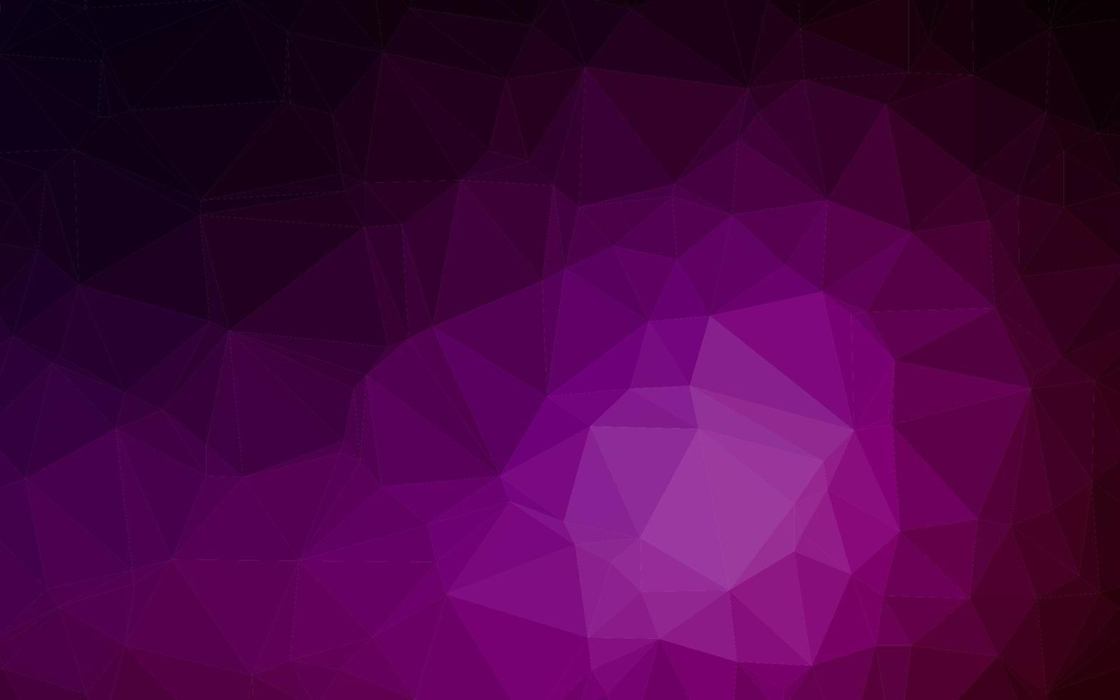 Dark Purple vector abstract mosaic pattern.