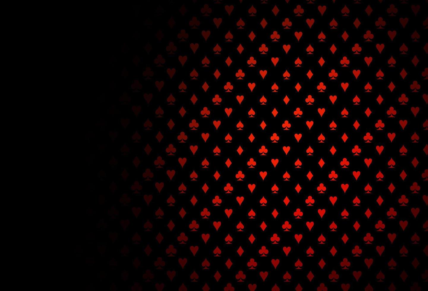 Dark red vector layout with elements of cards.