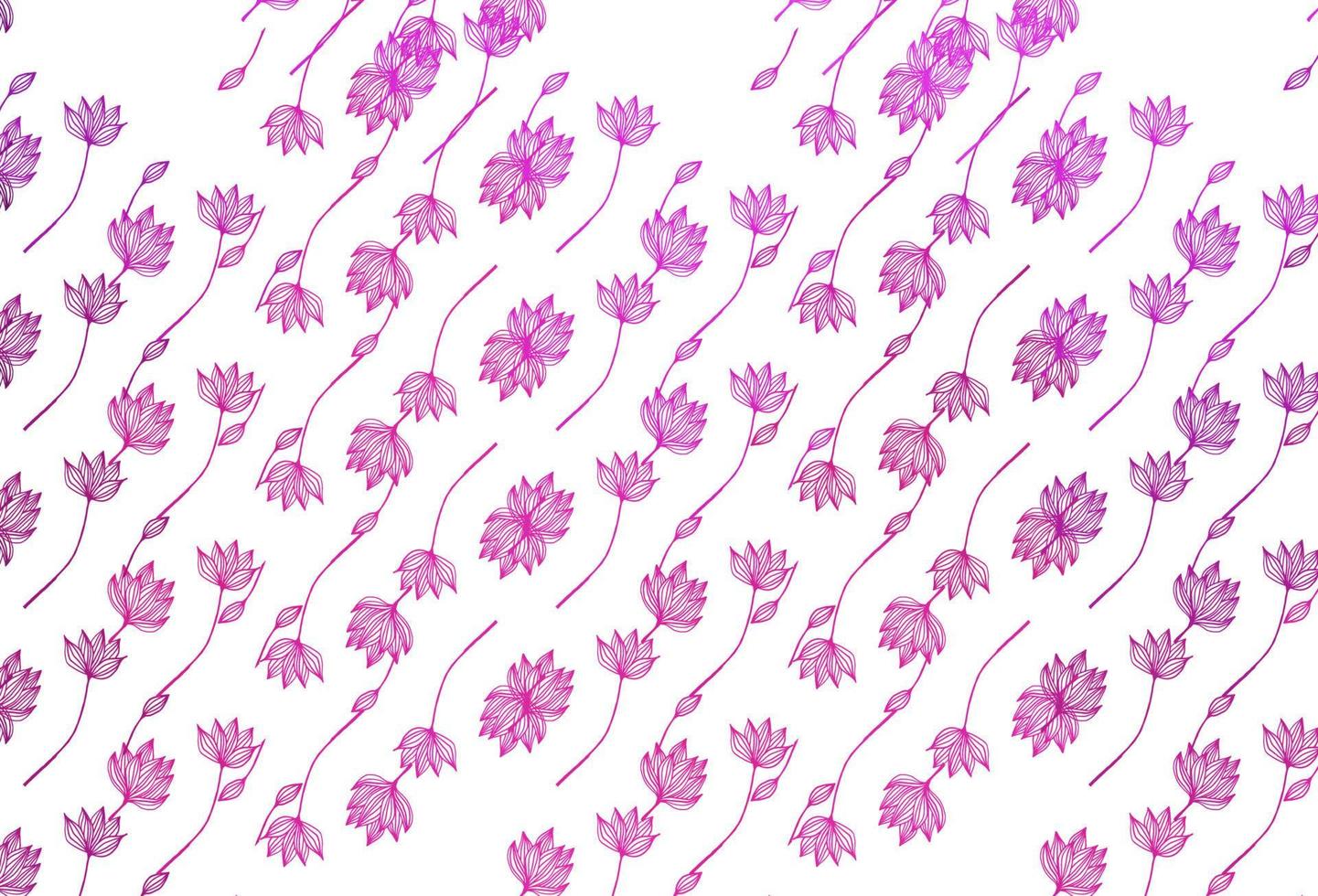 Light Purple vector sketch template.