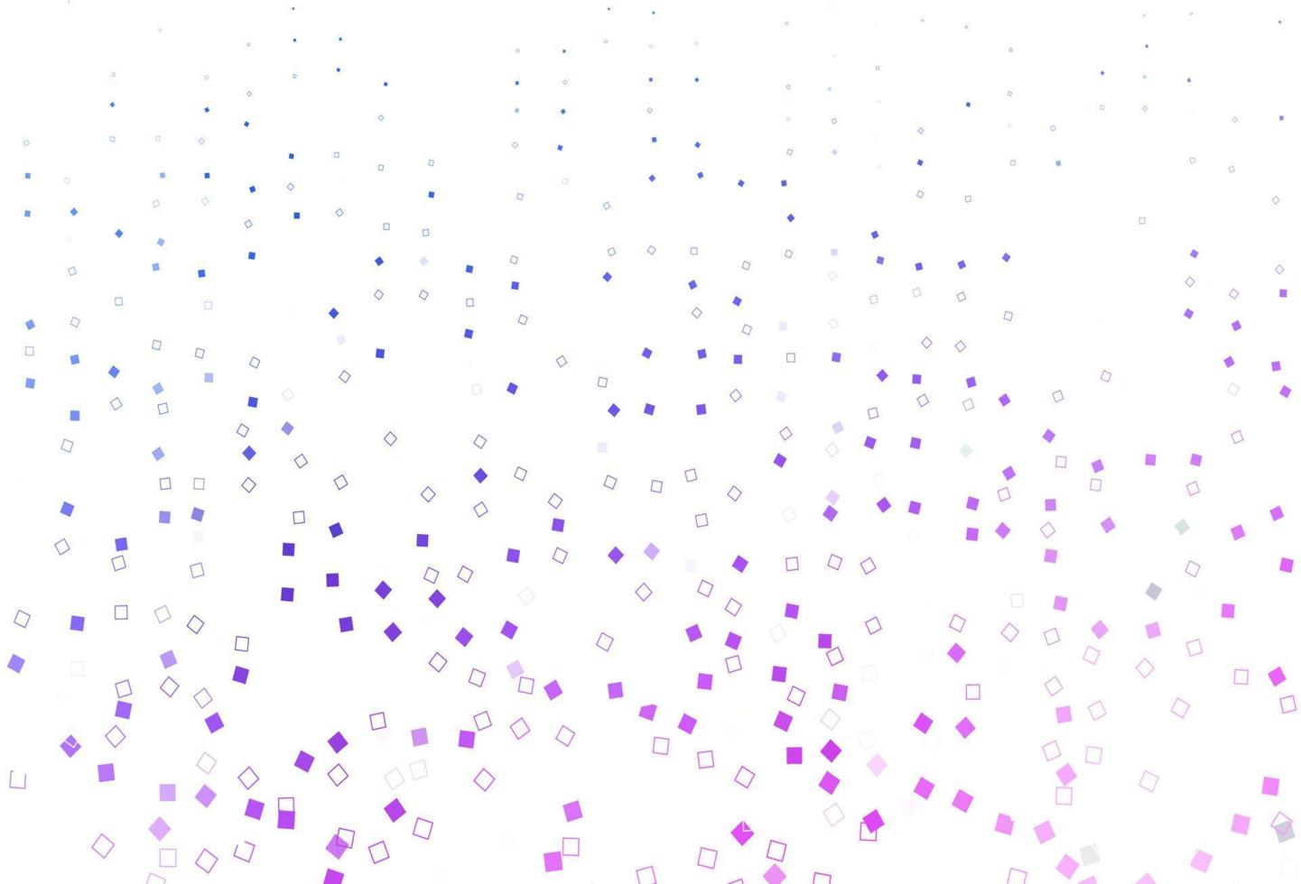 Telón de fondo de vector rosa claro, azul con líneas, rectángulos.