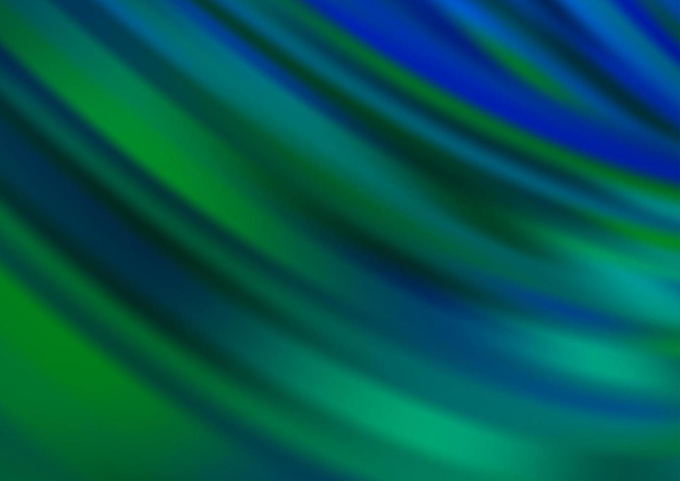 Dark Blue, Green vector template with lines, ovals.