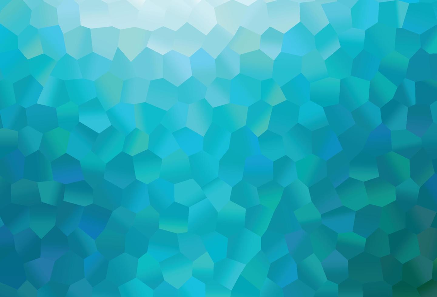 Light BLUE vector pattern with colorful hexagons.