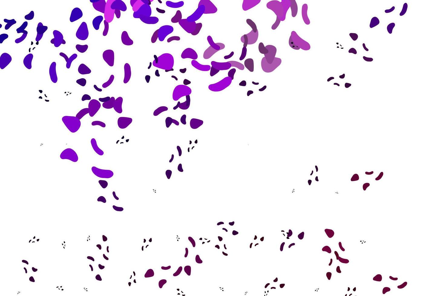 Light Purple vector backdrop with abstract shapes.