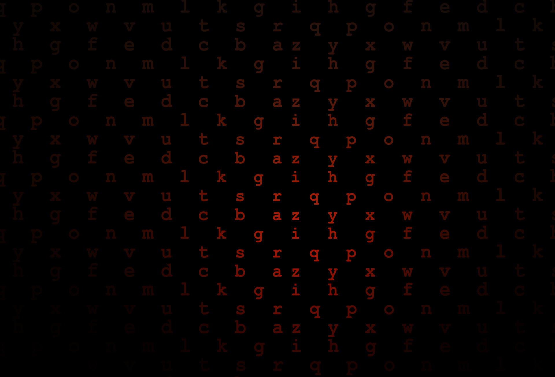 Dark red vector background with signs of alphabet. 12346675 Vector Art