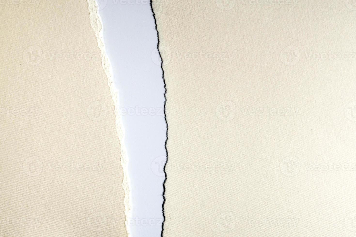 The space between white paper photo