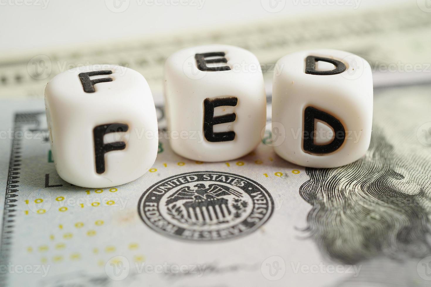 FED The Federal Reserve System, the central banking system of the United States of America. photo