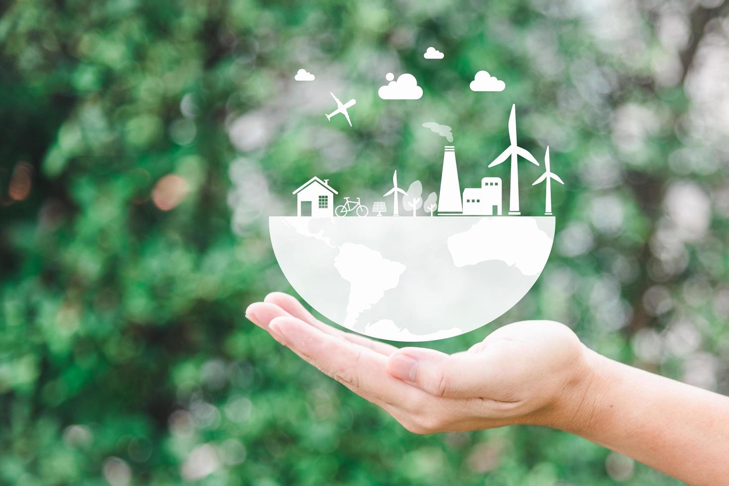 sustainable neutral protect net zero friendly emission change carbon save target renewable climate future economic earth alternative eco innovation power ecology technology strategy energy reduction photo