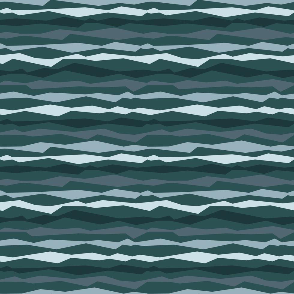 A pattern on a maritime theme. Broken waves of blue shades. Seamless background for printing on paper and textiles. vector