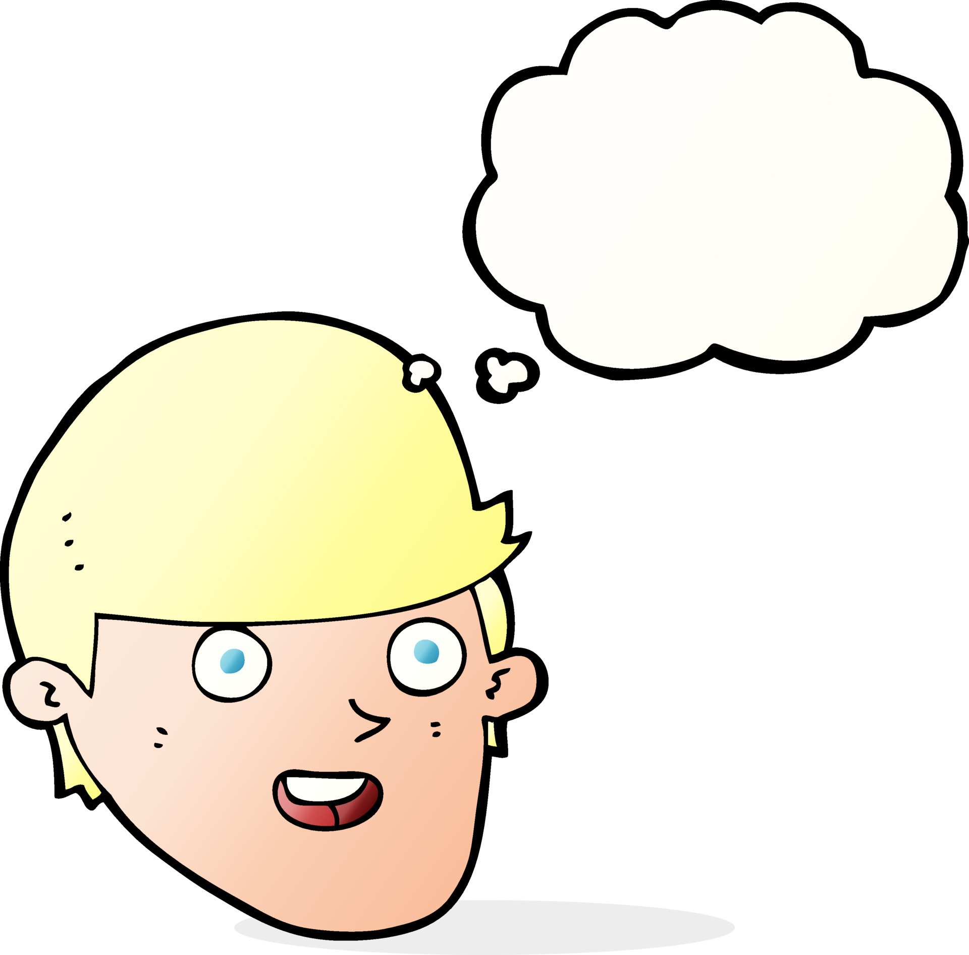 cartoon man with big chin with thought bubble 12348463 Vector Art at Vecteezy cartoon man with big chin with thought bubble 12348463 Vector Art at Vecteezy
