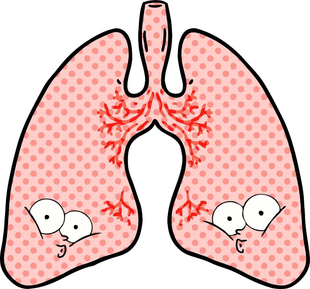 Vector cartoon lungs 12350232 Vector Art at Vecteezy
