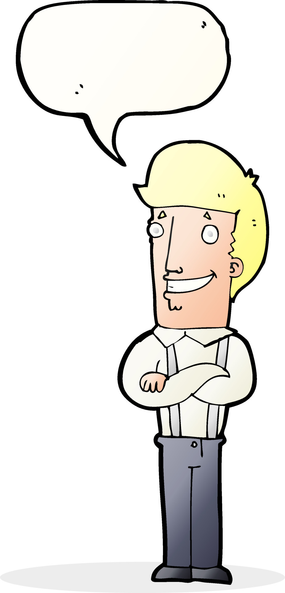 cartoon proud man with speech bubble 12350433 Vector Art at Vecteezy cartoon proud man with speech bubble 12350433 Vector Art at Vecteezy