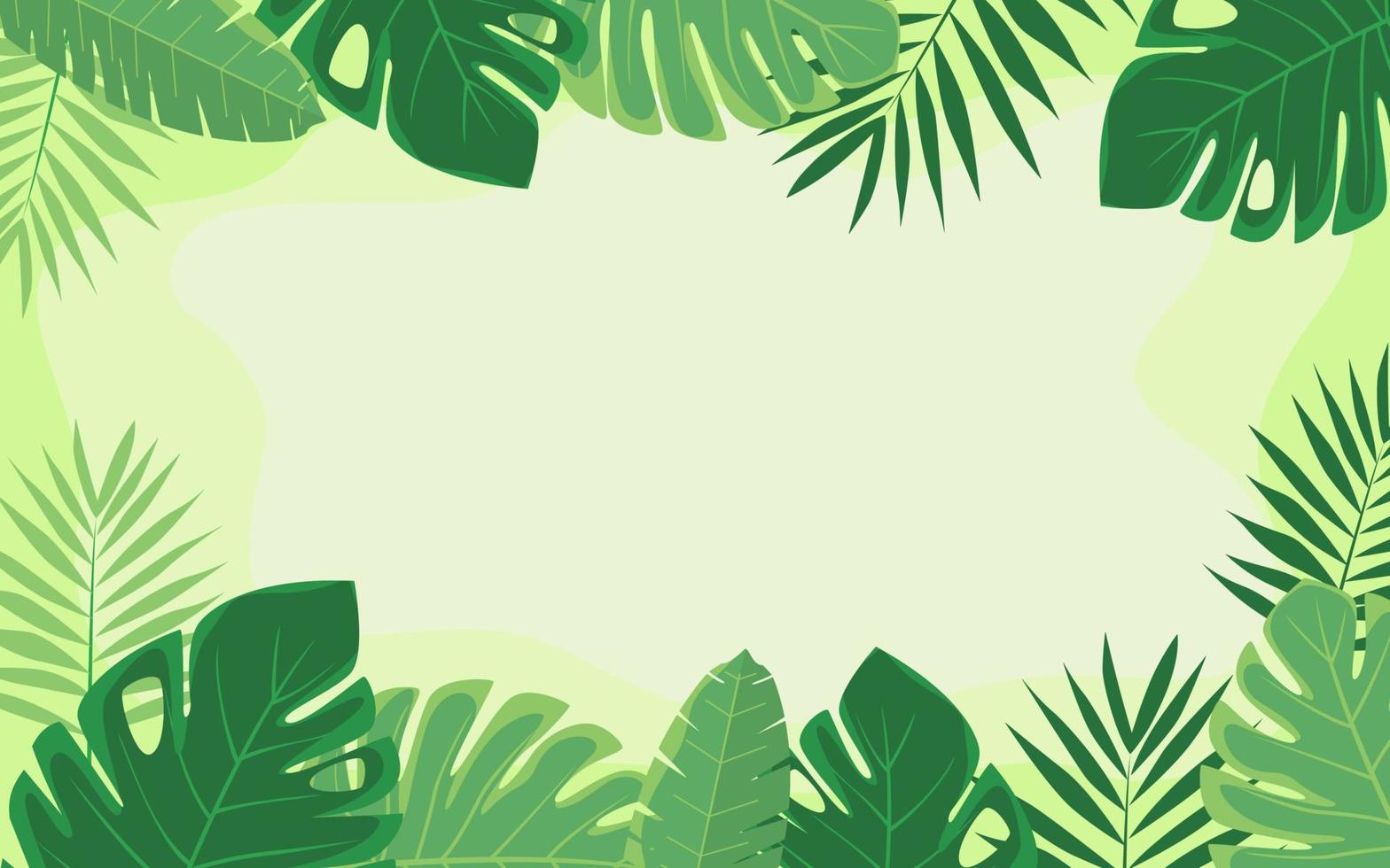 Hand drawn Forest background illustration vector