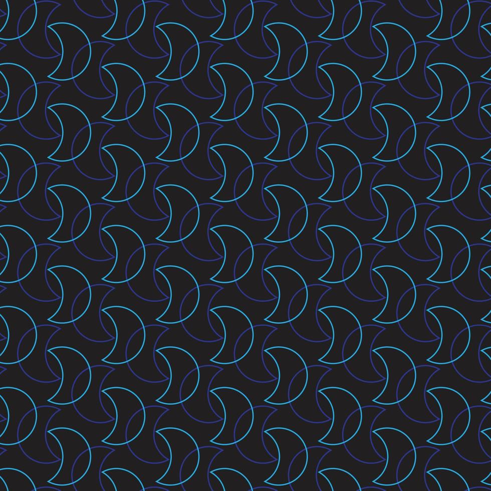 Halfmoon Pattern design vector