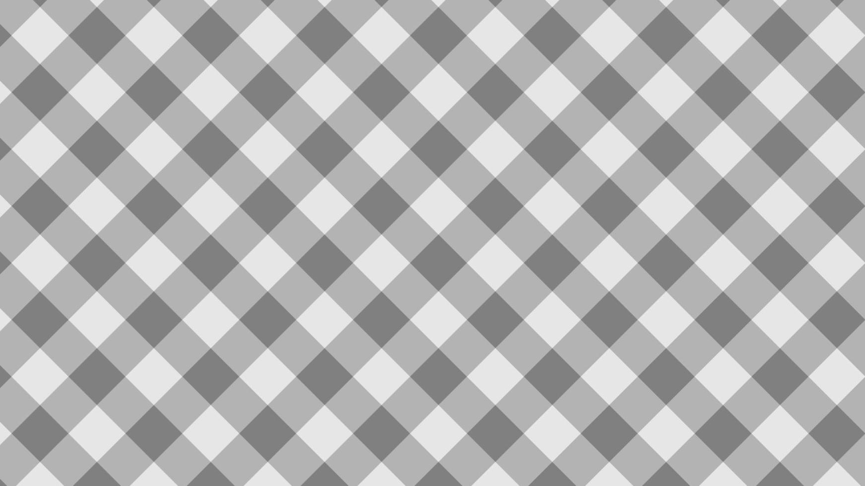 aesthetic grey diagonal gingham, checkerboard, checkers background illustration, perfect for backdrop, wallpaper, postcard, background, banner vector