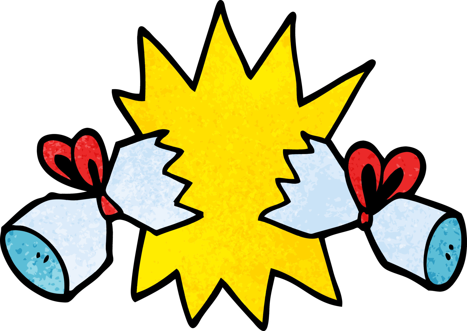 cartoon doodle cracker 12352153 Vector Art at Vecteezy