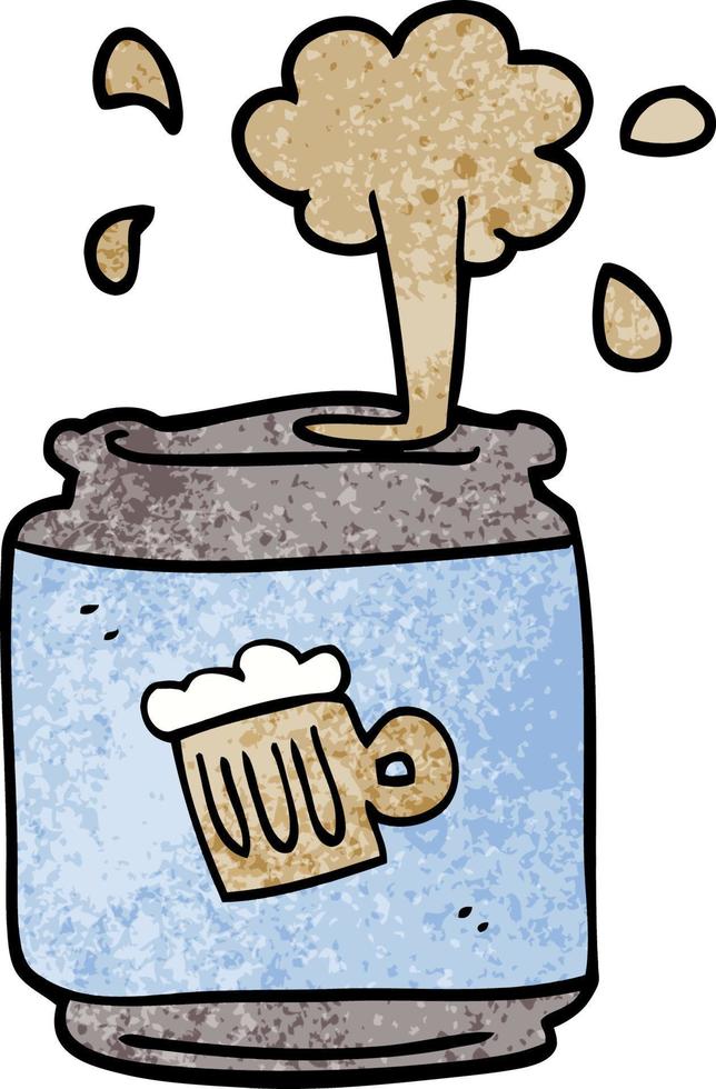 cartoon doodle can of larger vector