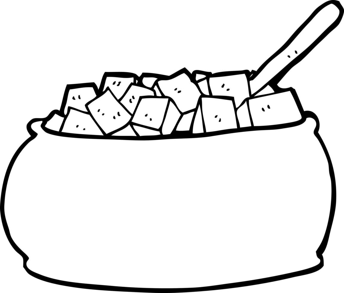 cartoon sugar bowl 12352477 Vector Art at Vecteezy