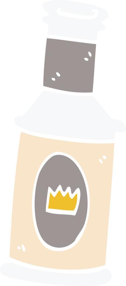 cartoon doodle alcoholic drink vector
