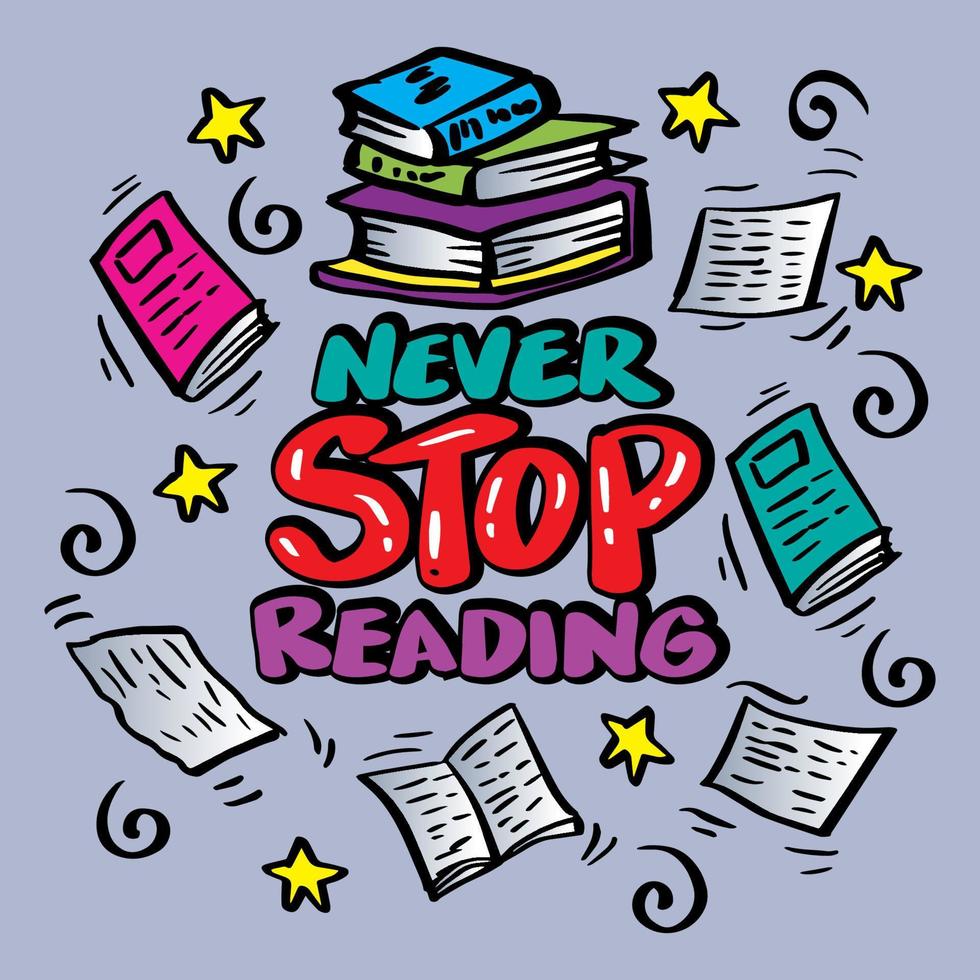 Never Stop Reading Hand Lettering 12355286 Vector Art At Vecteezy smith-brother-media-semrush-agency-partner
