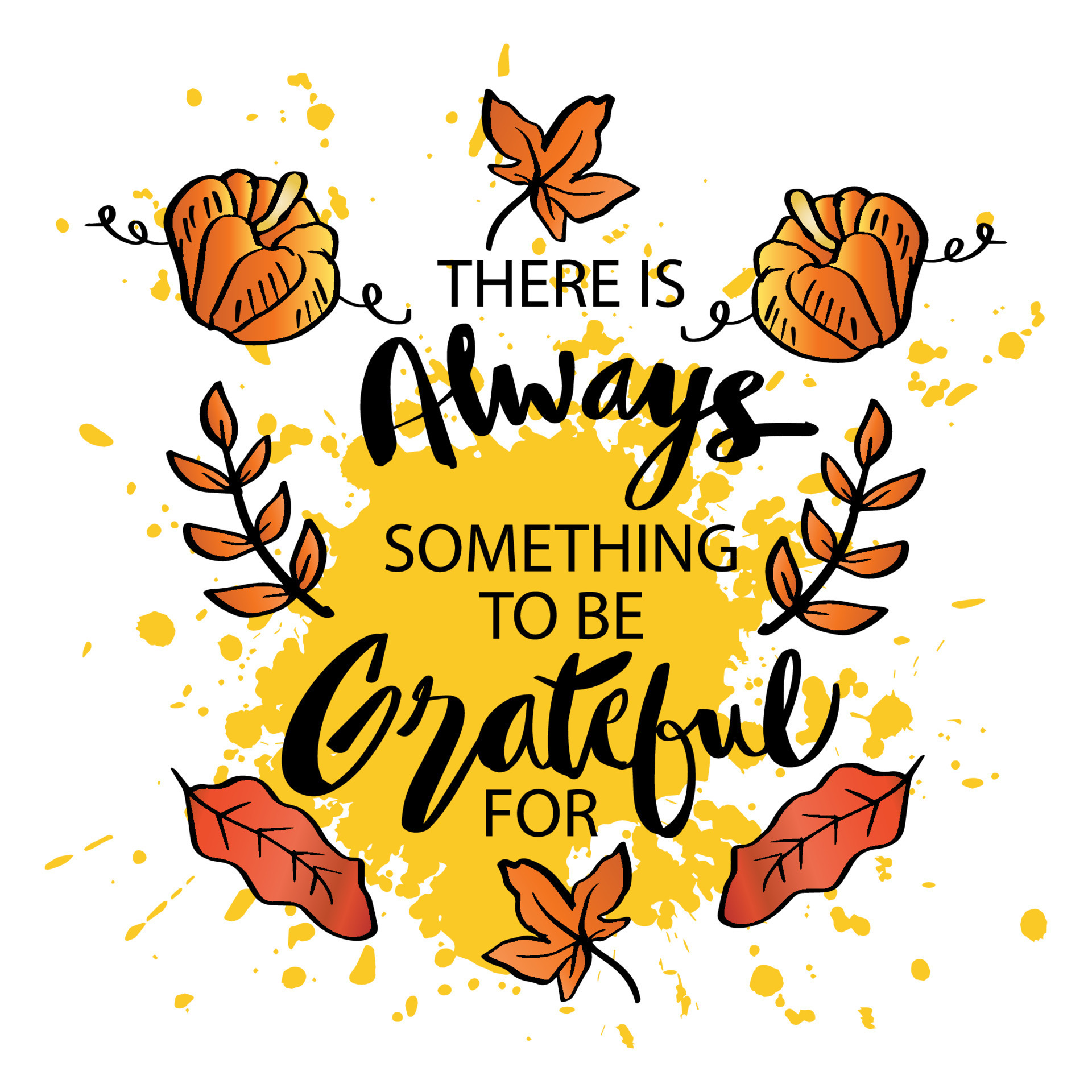 There is always something to be grateful for. 12355289 Vector Art at ...