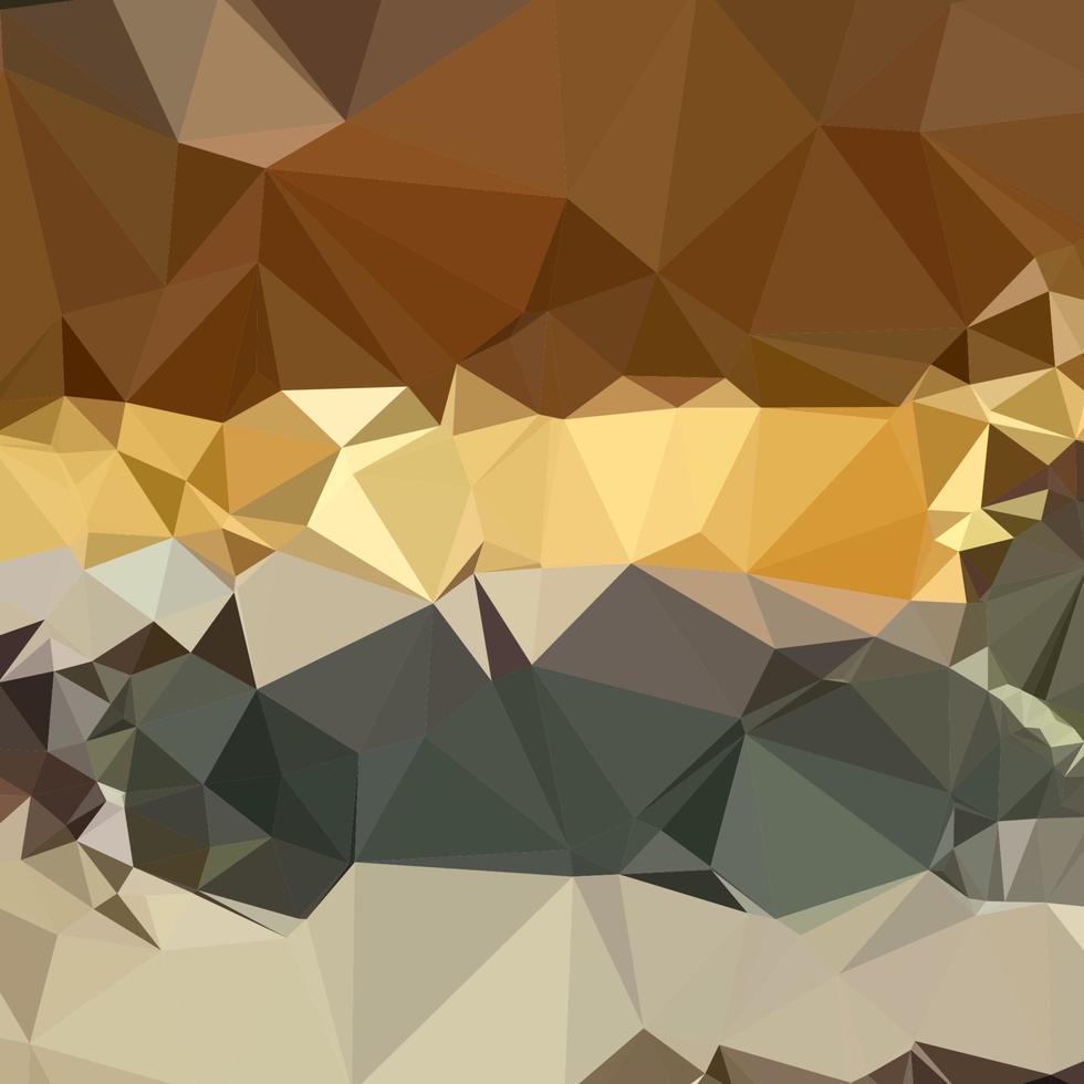 French Beige Abstract Low Polygon Background vector