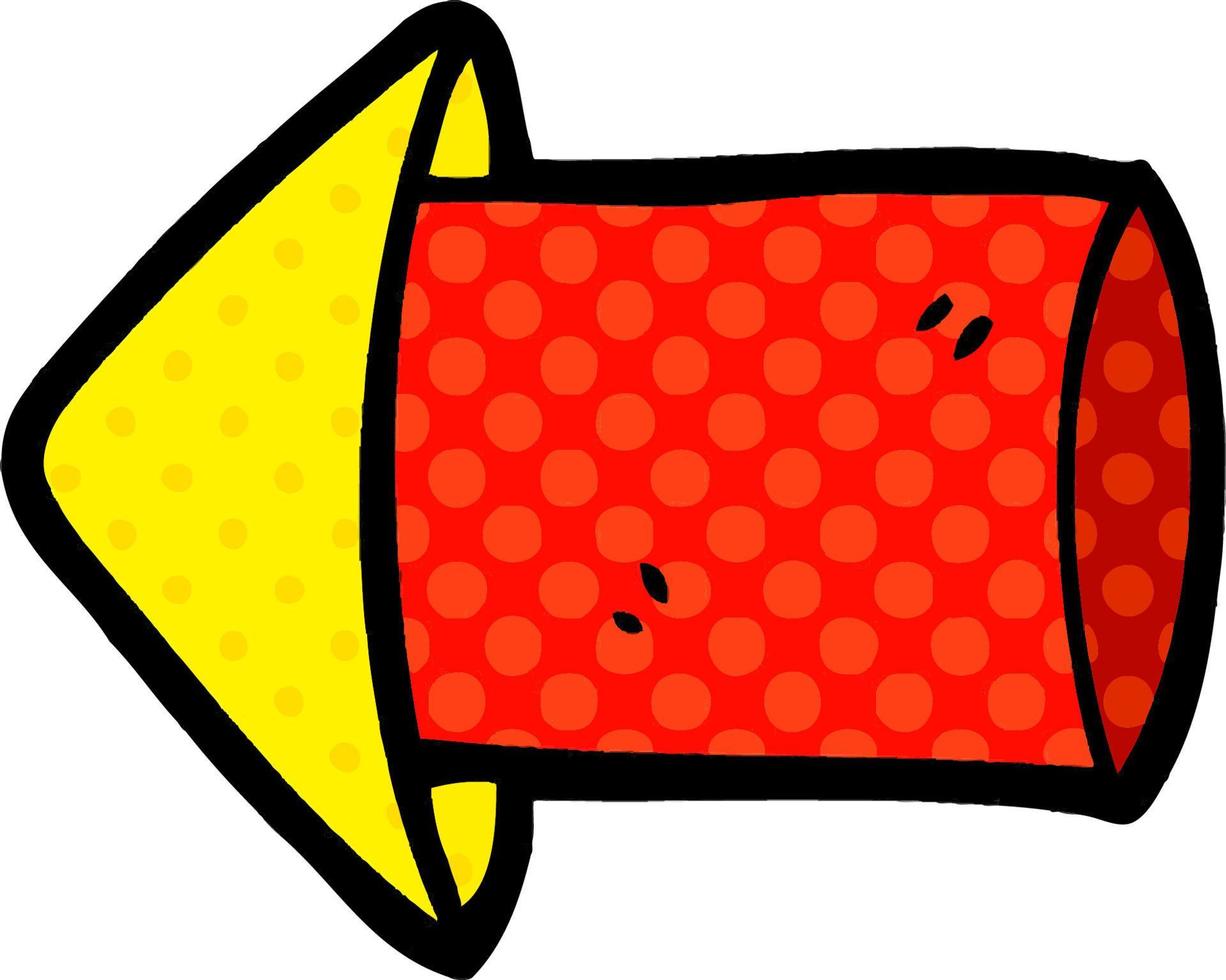 vector cartoon firework