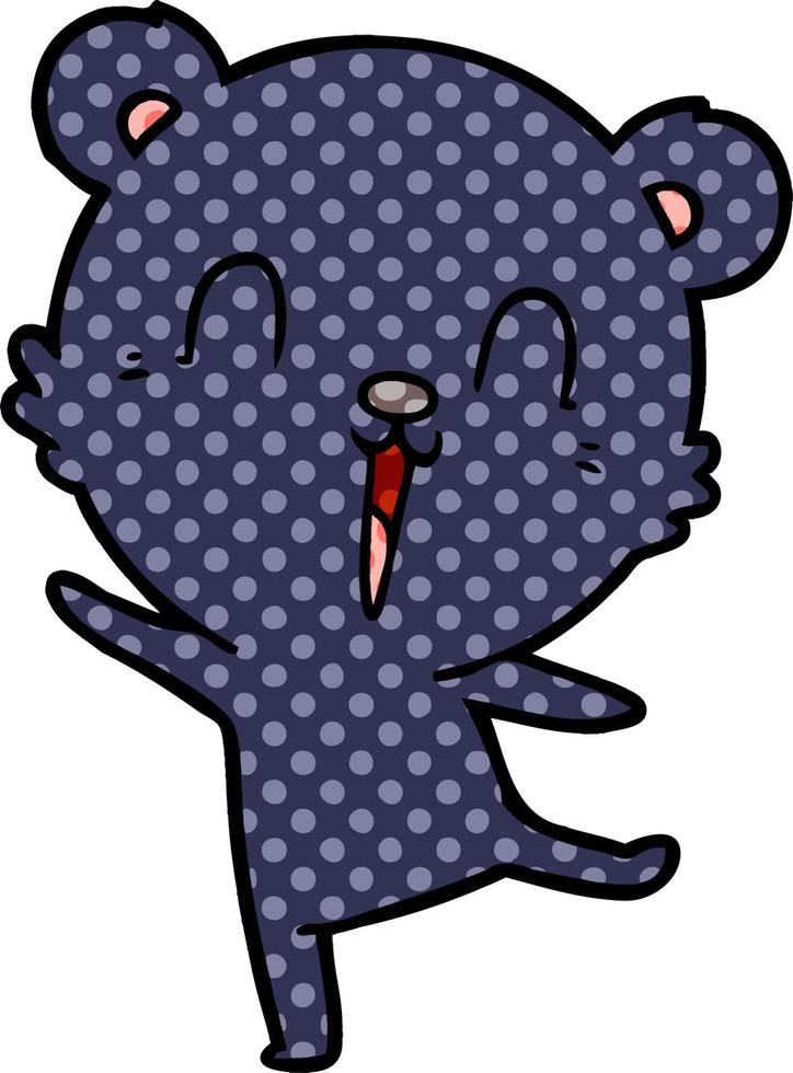 bear cartoon chraracter vector