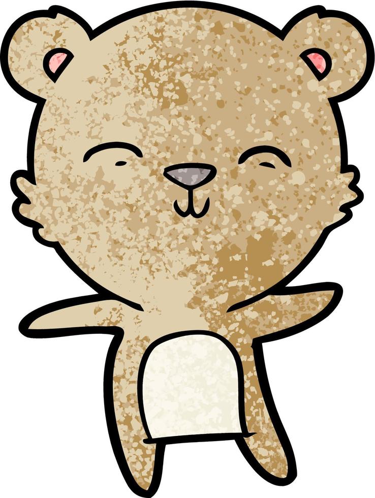 bear cartoon chraracter vector