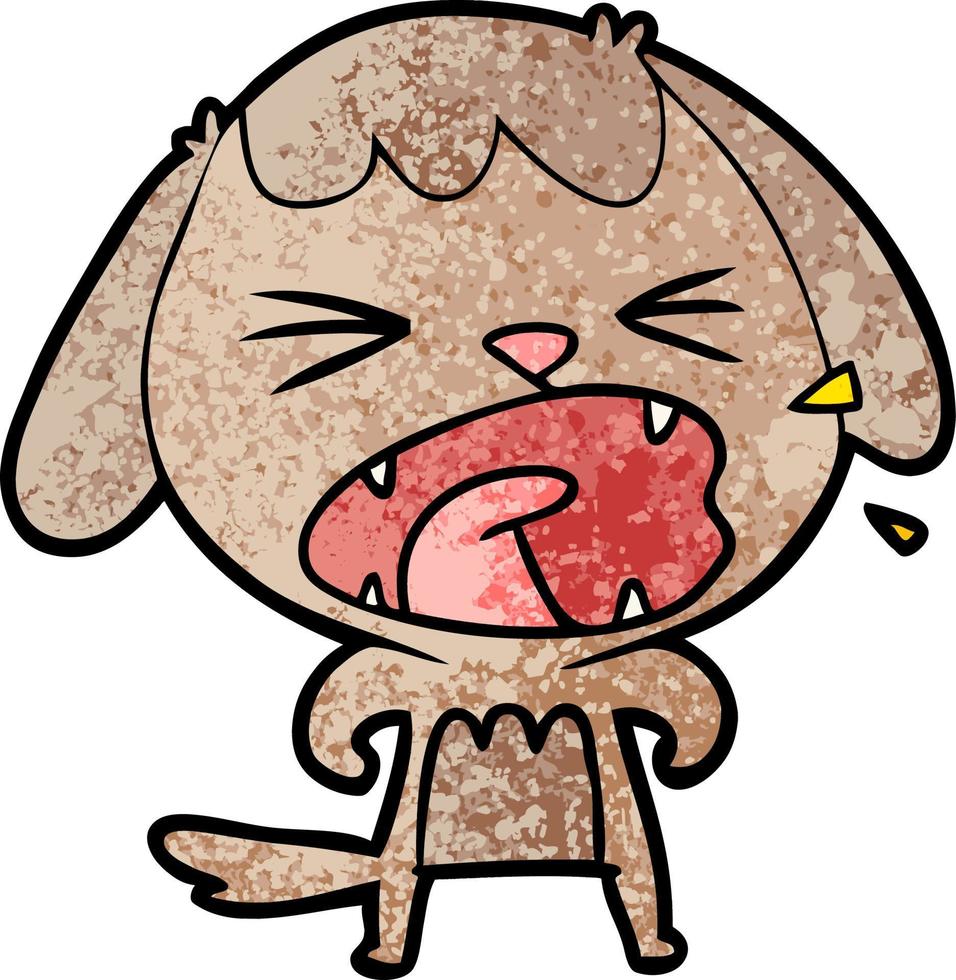 cute cartoon dog vector