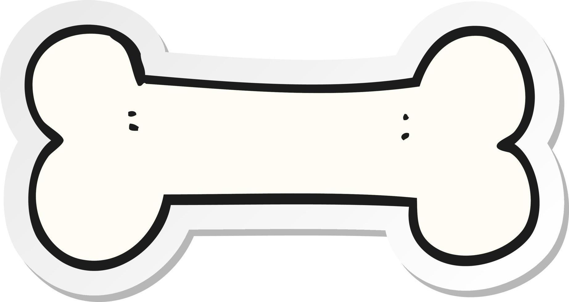 pegatina de un hueso de dibujos animados 12361738 Vector en Vecteezy pegatina de un hueso de dibujos animados 12361738 Vector en Vecteezy