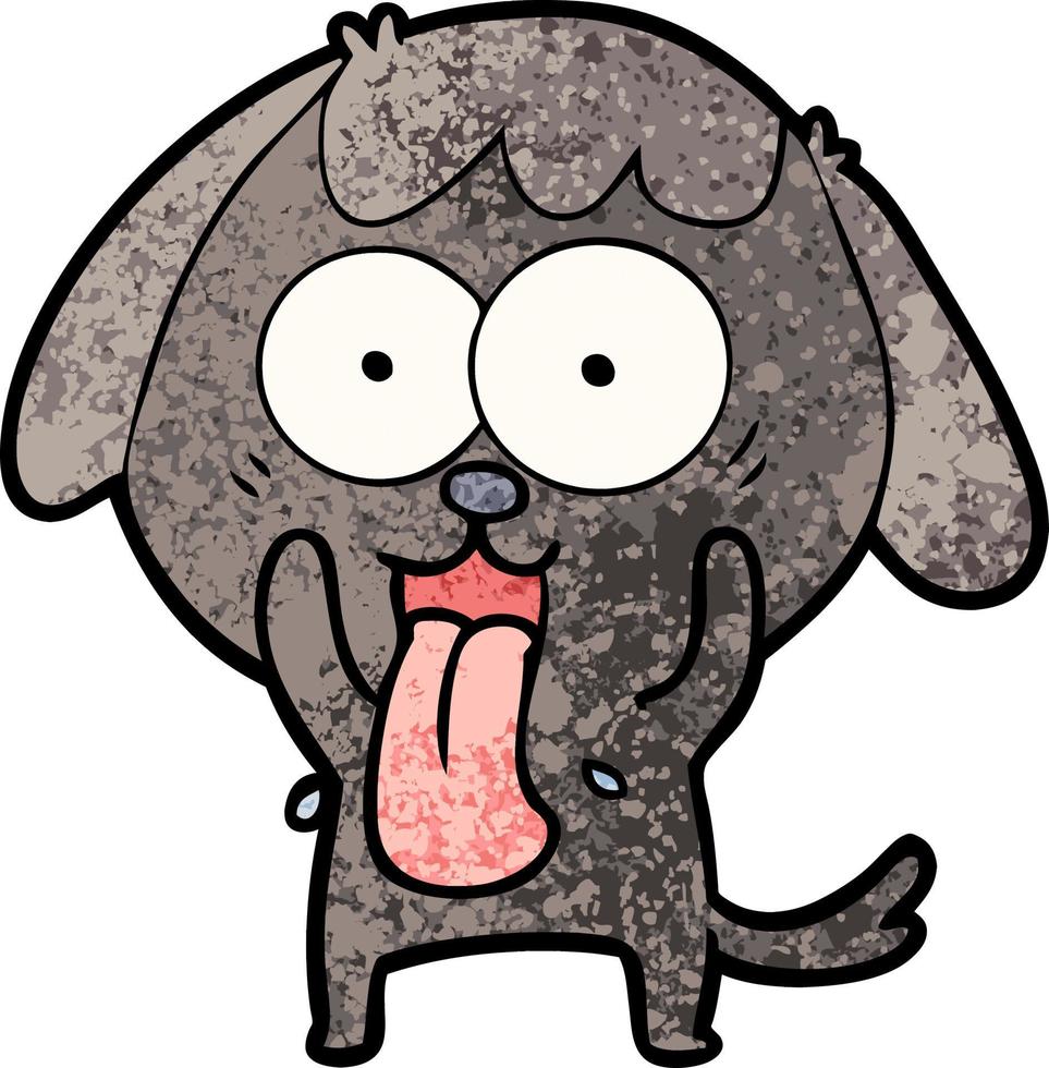 cute cartoon dog vector