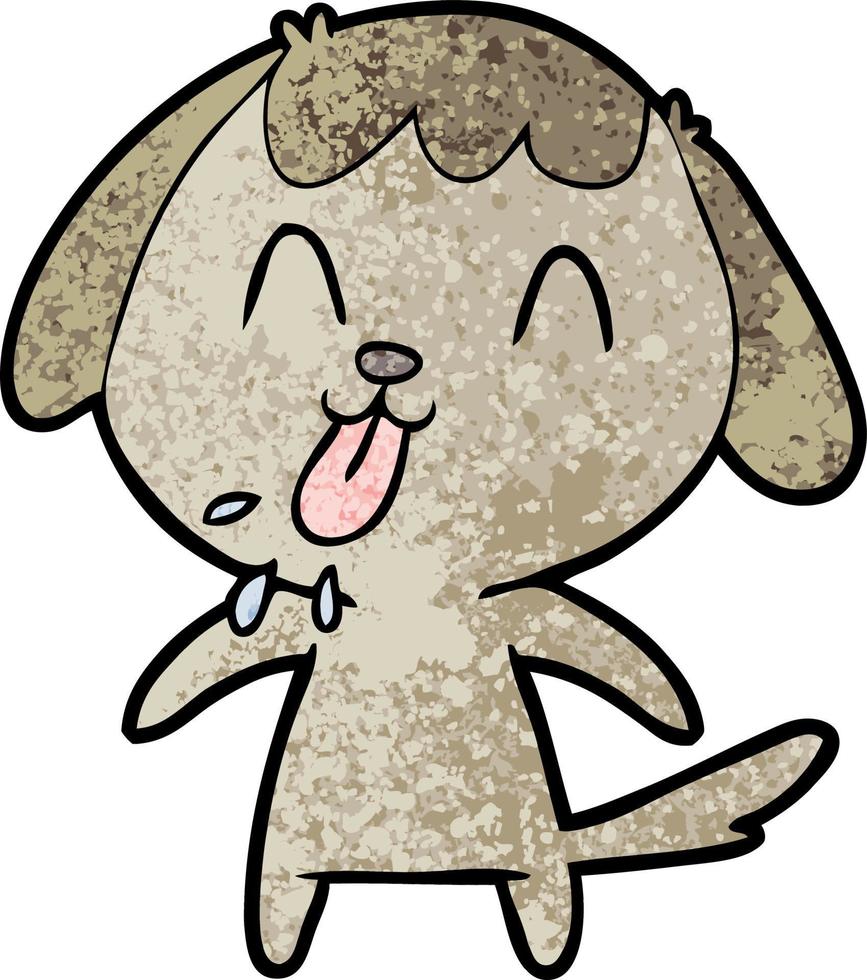 cute cartoon dog vector