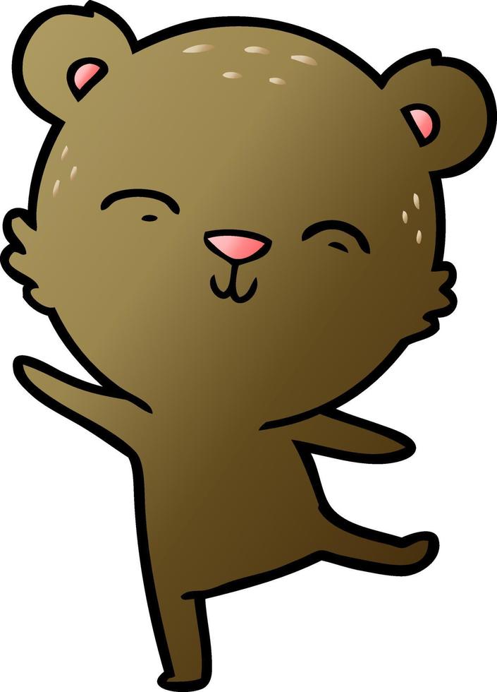 bear cartoon chraracter vector