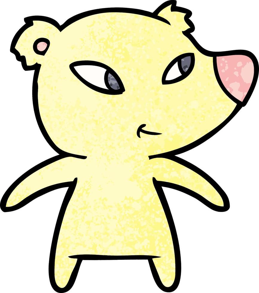 cute cartoon bear vector