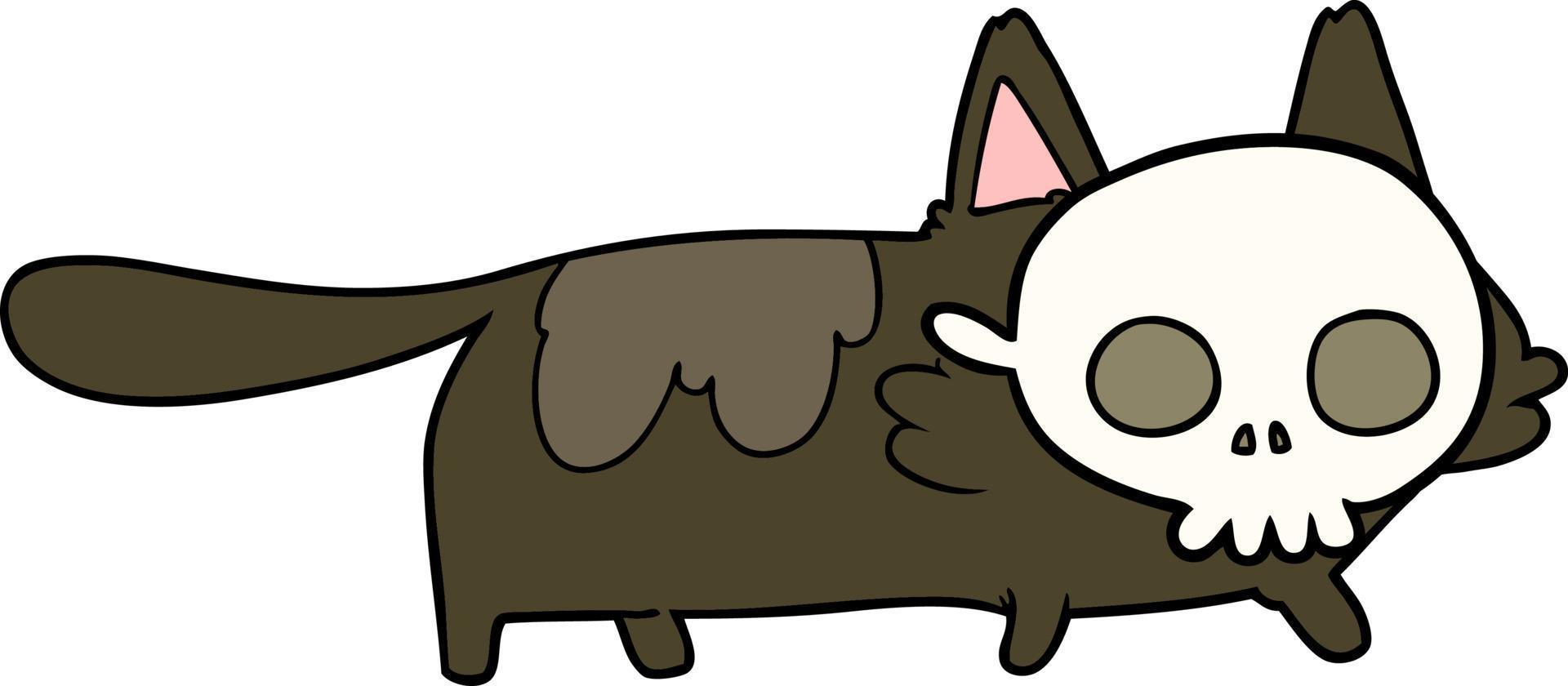 gato enojado de dibujos animados vector