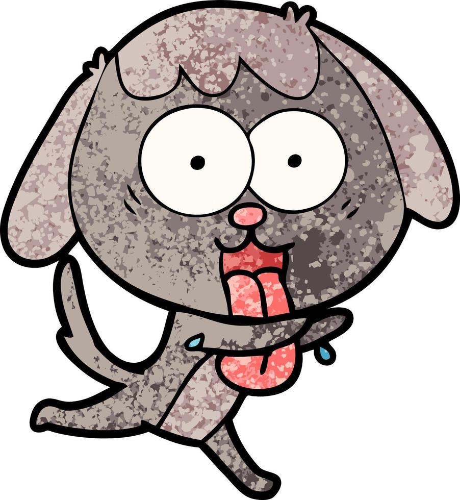 cute cartoon dog vector