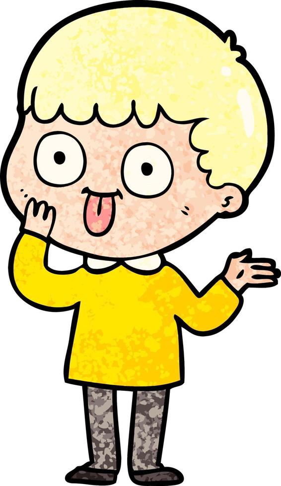 cartoon man staring vector
