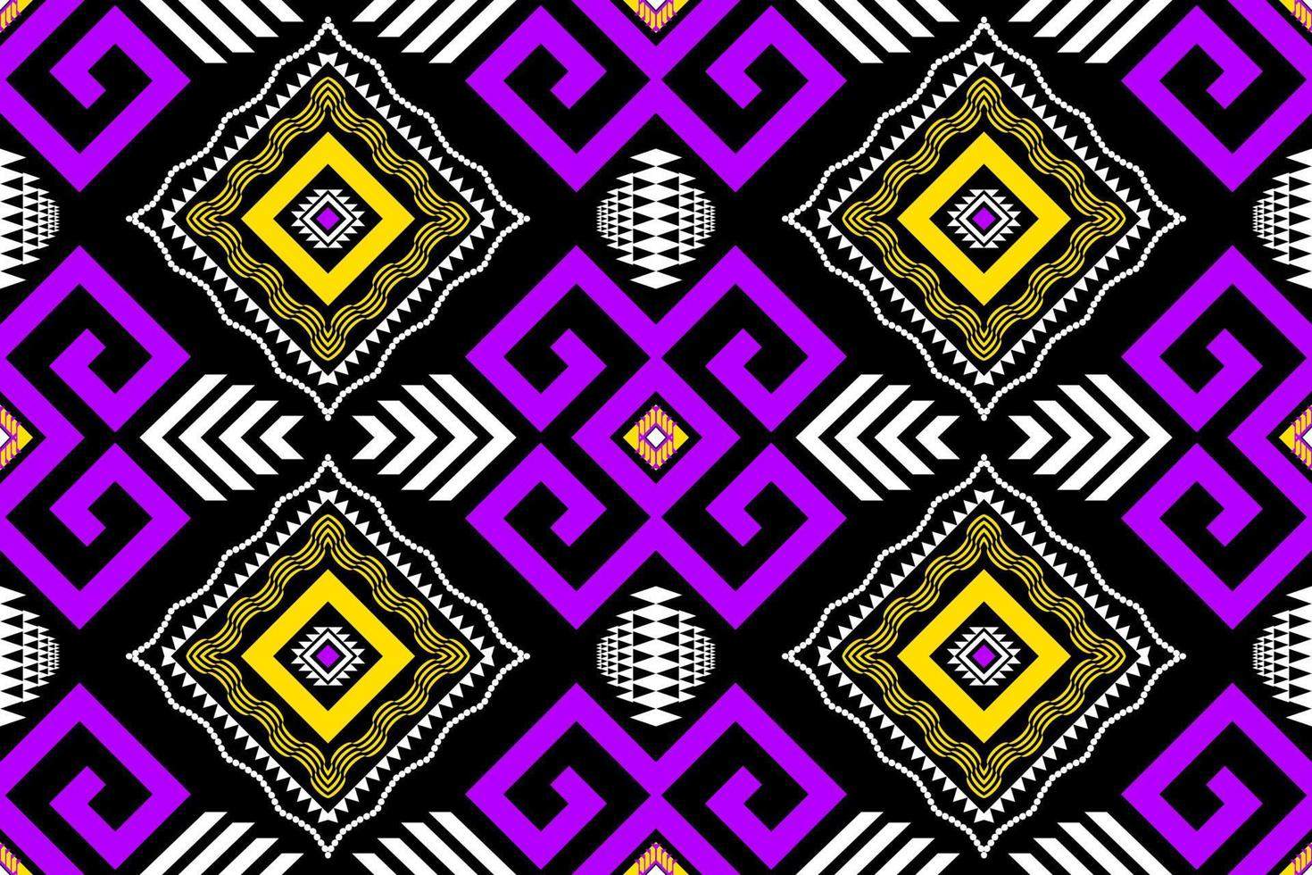 hermoso bordado.patrón oriental étnico geométrico tradicional estilo azteca, abstracto, vector, ilustración. diseño para textura, tela, ropa, envoltura, moda, alfombra, impresión. vector