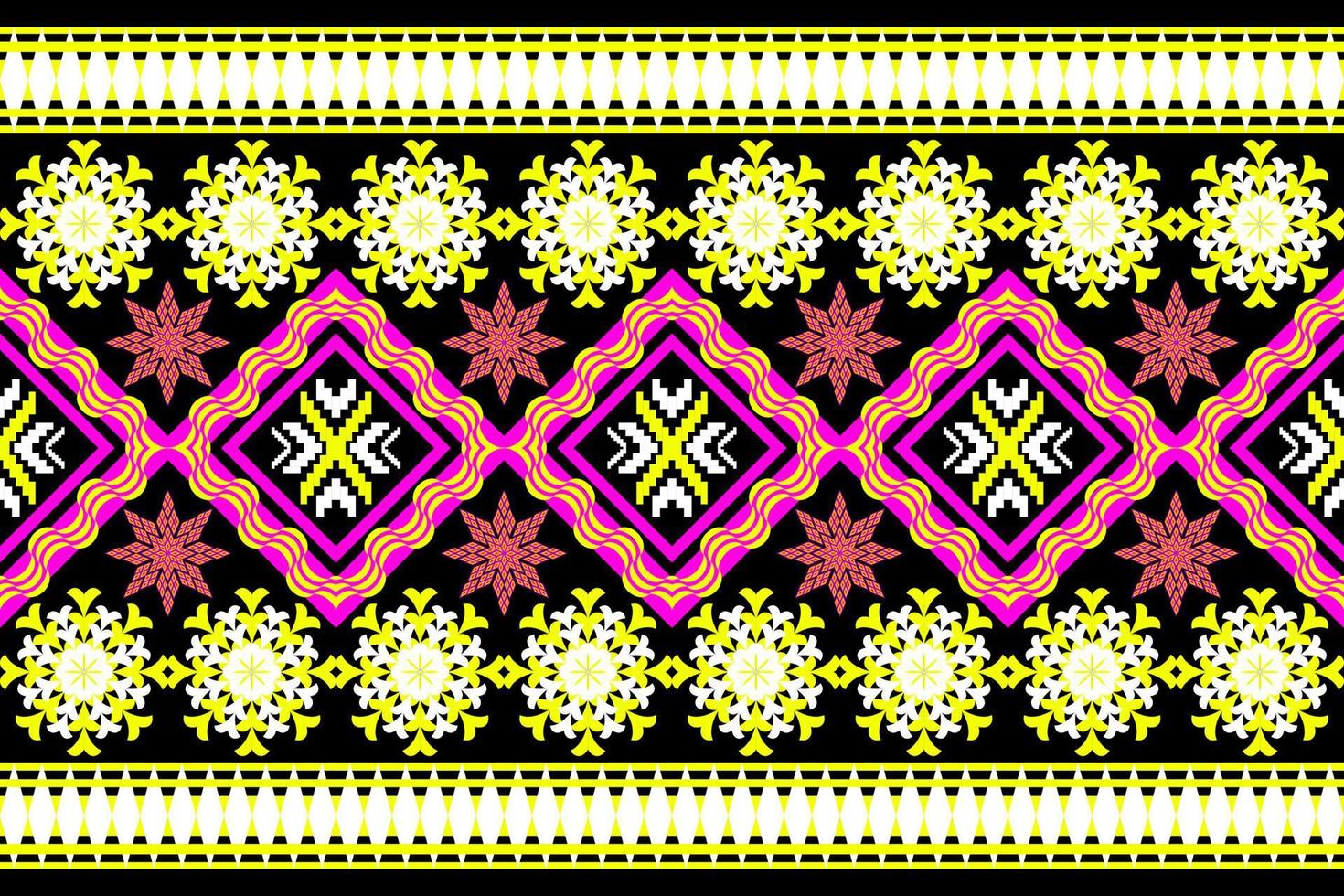 hermoso bordado.patrón oriental étnico geométrico tradicional estilo azteca, abstracto, vector, ilustración. diseño para textura, tela, ropa, envoltura, moda, alfombra, impresión. vector