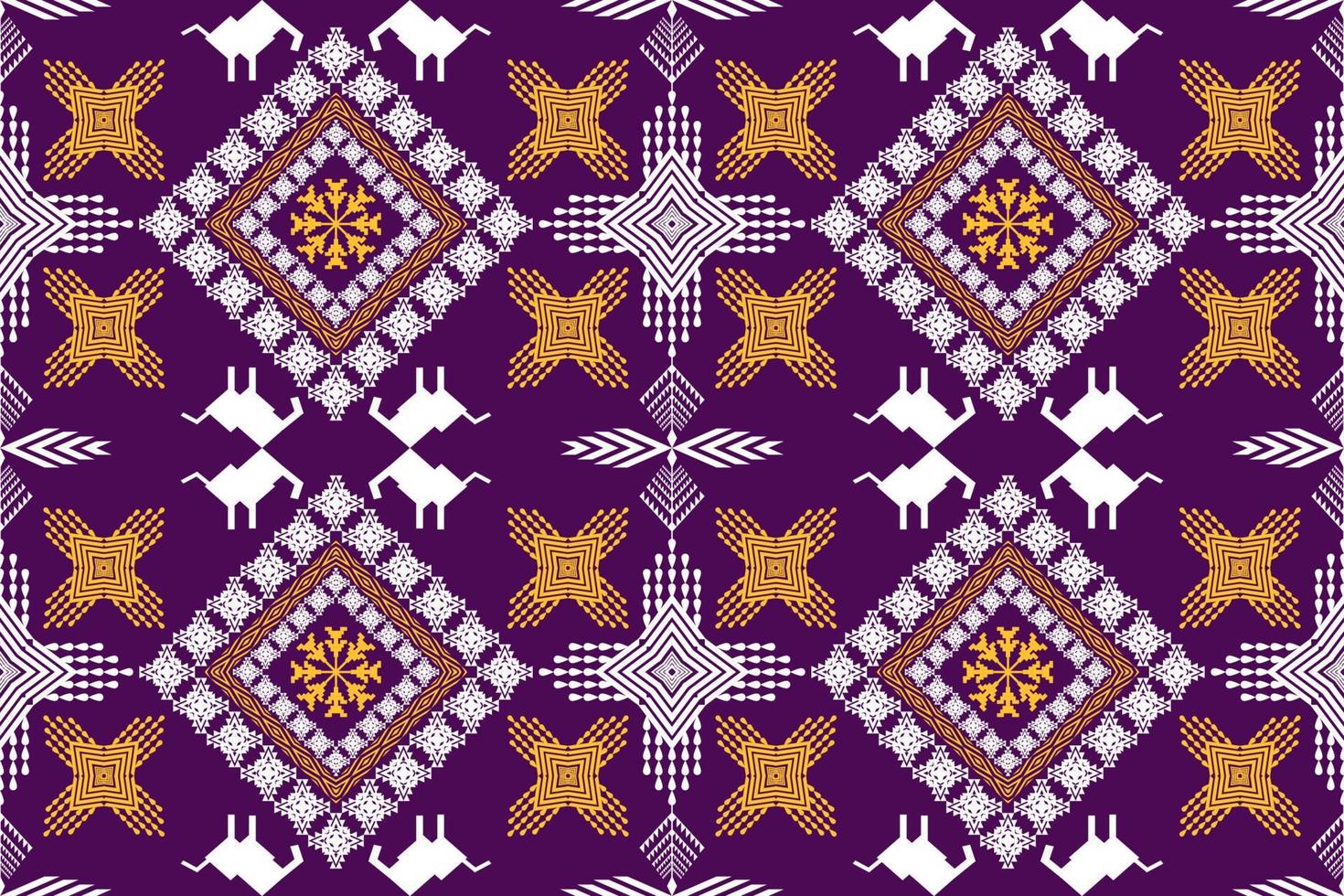 Beautiful embroidery.geometric ethnic oriental pattern traditional .Aztec style,abstract,vector,illustration.design for texture,fabric,clothing,wrapping,fashion,carpet,print. vector