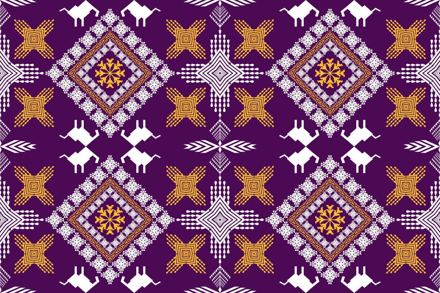 Beautiful embroidery.geometric ethnic oriental pattern traditional .Aztec style,abstract,vector,illustration.design for texture,fabric,clothing,wrapping,fashion,carpet,print. vector