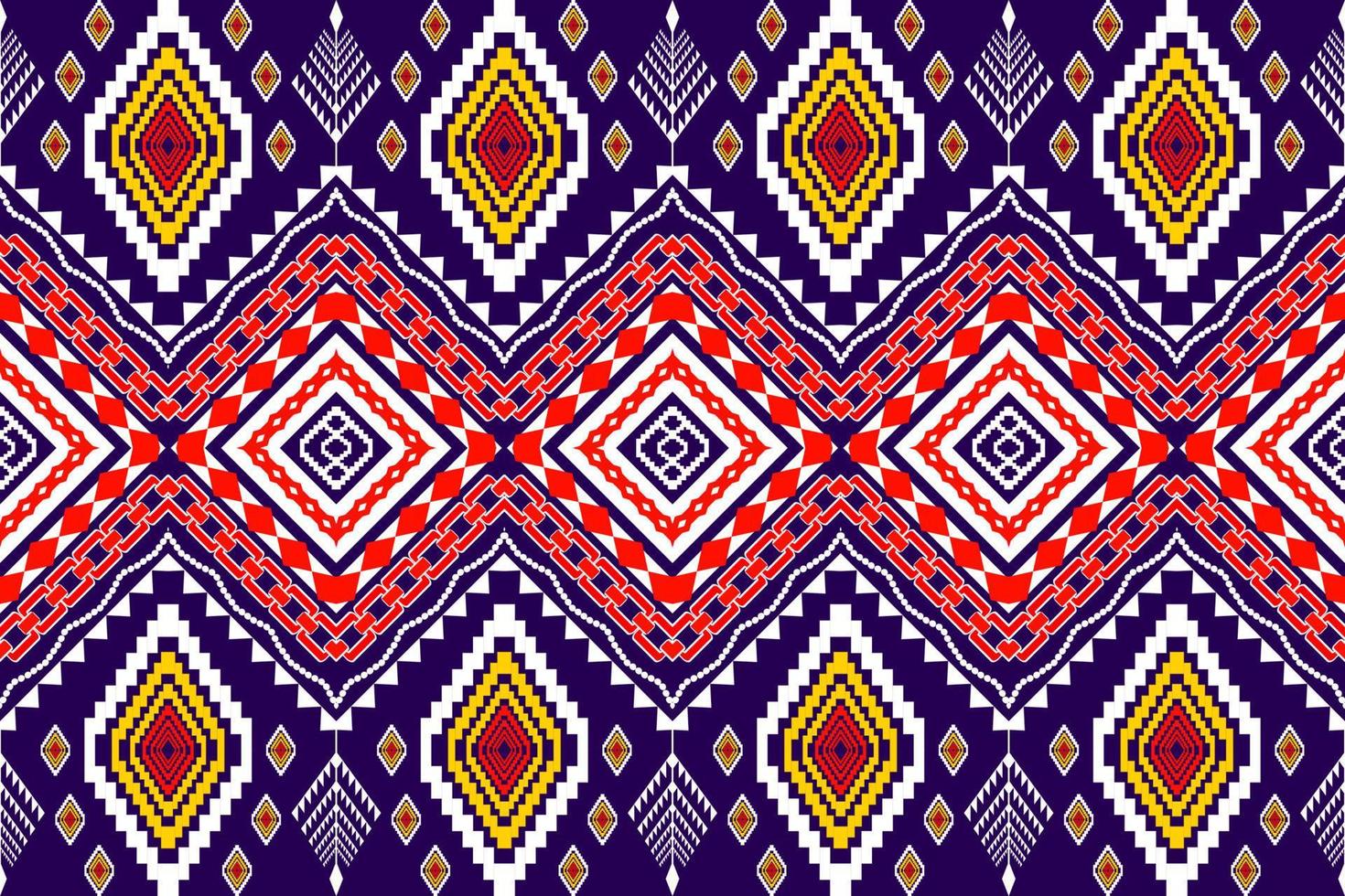 Beautiful embroidery.geometric ethnic oriental pattern traditional .Aztec style,abstract,vector,illustration.design for texture,fabric,clothing,wrapping,fashion,carpet,print. vector